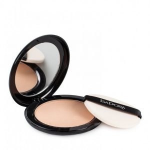 Isadora Velvet Touch Compact Powder Puuteri Medium Beige Mist