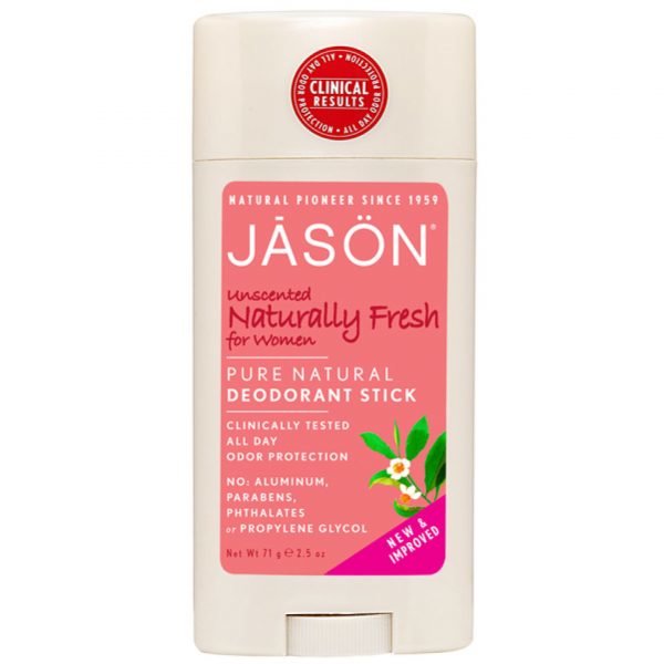 Jason Naturally Unscented Deodorant Stick For Women 71 G
