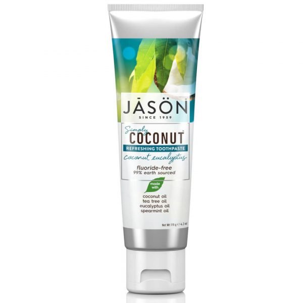 Jason Simply Coconut Refreshing Coconut Eucalyptus Toothpaste 119 G