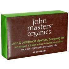 John Masters Organics Birch & Cedarwood Cleansing & Shaving Bar