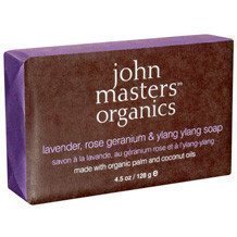 John Masters Organics Lavender Rose Geranium & Ylang Ylang Soap