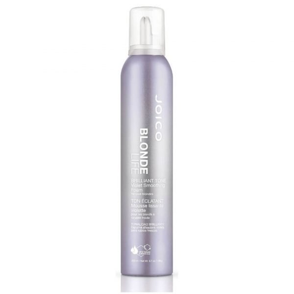 Joico Blonde Life Brilliant Tone Violet Smoothing Foam For Cool Blondes 200 Ml