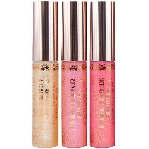 Kardashian Beauty Lip Plumping Shimmer Gloss Revved Up Rose Gold