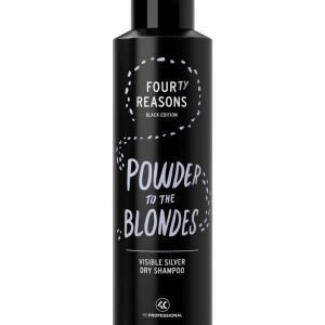 Kc Professional Four Reasons Black Edition Visible Silver Dry Shampoo Hiuspuuteri 250 ml