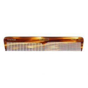 Kent Brushes Long Medium Sized Dressing Table Comb Fine/Coarse - Handmade