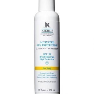 Kiehl's Activated Sun Protector Body Spf 50 150 ml Aurinkosuojavoide
