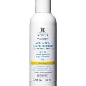 Kiehl's Activated Sun Protector Face Spf 50 Aurinkosuojavoide 100 ml