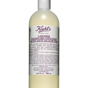 Kiehl's Lavender Foaming Relaxing Bath With Sea Salts And Aloe 500 ml Kylpyvaahto