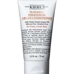 Kiehl's Superbly Smoothing Argan Conditioner Travel Size Hoitoaine 75 ml