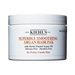 Kiehl's Superbly Smoothing Argan Hair Pack Hiusnaamio 250 ml