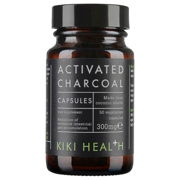 Kiki Health Activated Charcoal 50 Vegicaps