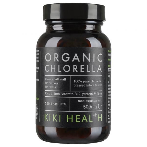 Kiki Health Organic Chlorella Tablets 200 Tablets