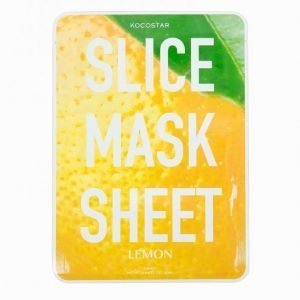 Kocostar Korean Slice Mask Sheet Kasvonaamio Lemon