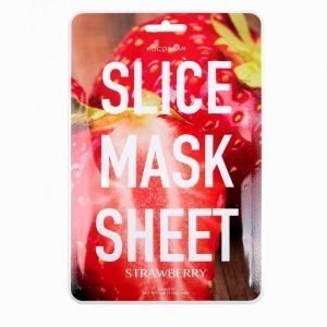 Kocostar Korean Slice Mask Sheet Kasvonaamio Strawberry