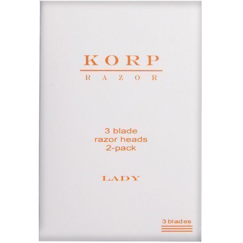 Korp Razor Refill 3-Blade 2-Pack Lady