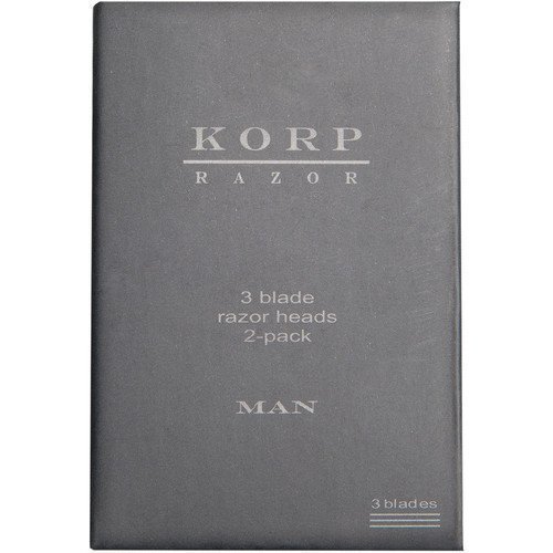 Korp Razor Refill 3-Blade 2-Pack Man