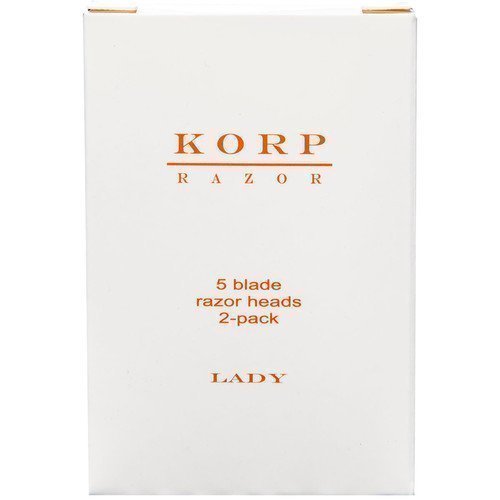 Korp Razor Refill 5-Blade 2-Pack Lady