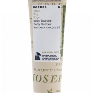 Korres Body Butter Fig 125 Ml Vartalovoide