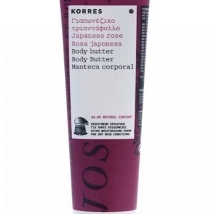 Korres Body Butter Japanese Rose 125 Ml Vartalovoide