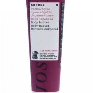 Korres Body Butter Japanese Rose 125 Ml Vartalovoide