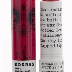 Korres Lipbutter Clear Rose Spf 15 5 G Huulivoide