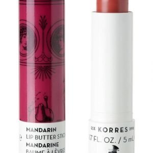 Korres Mandarin Lipbutter Spf 15 Rose Huulivoide