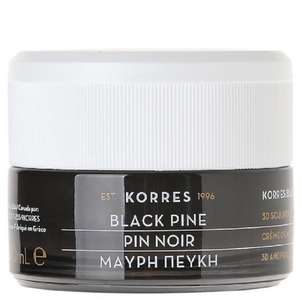 Korres Natural 3d Black Pine Firming And Lifting Day Cream For Dry Skin 40 Ml