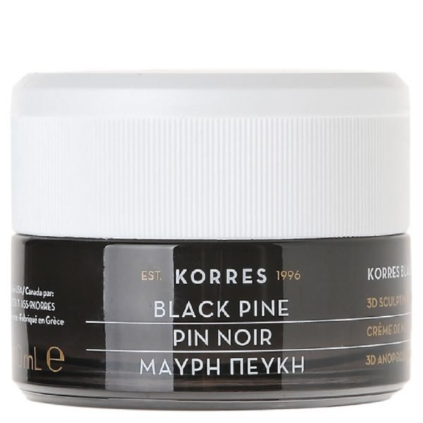 Korres Natural 3d Black Pine Firming And Lifting Day Cream For Normal / Combination Skin 40 Ml