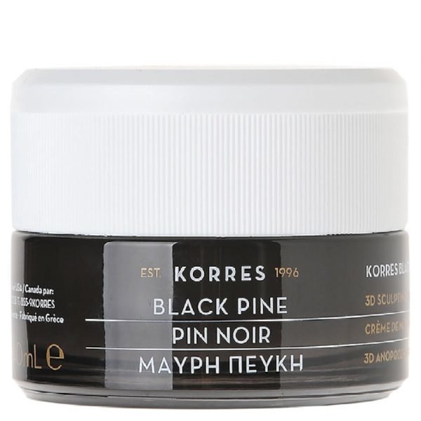 Korres Natural 3d Black Pine Firming And Lifting Night Cream 40 Ml