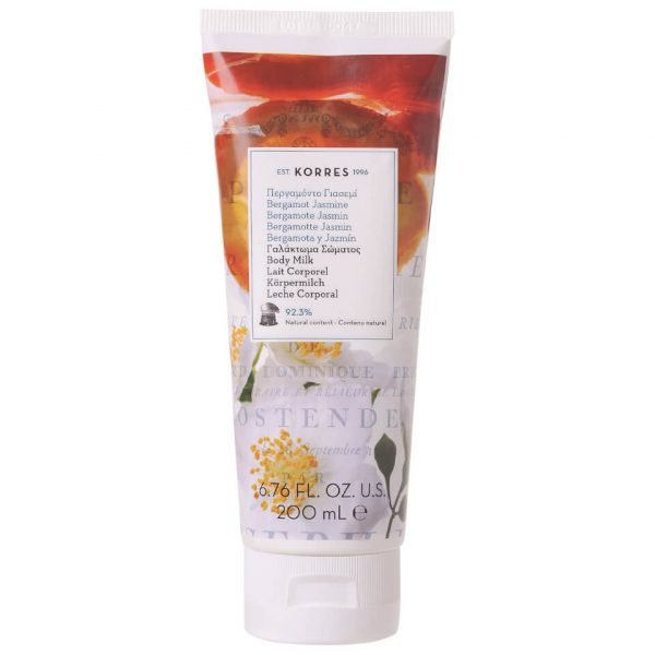 Korres Natural Bergamot Jasmine Body Milk 200 Ml