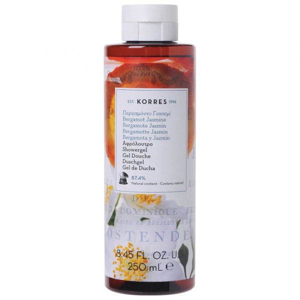 Korres Natural Bergamot Jasmine Shower Gel 250 Ml