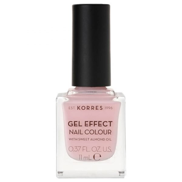 Korres Natural Gel Effect Nail Colour Candy Pink 11 Ml