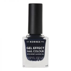 Korres Natural Gel Effect Nail Colour Steel Blue 11 Ml