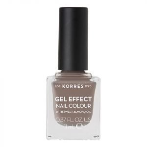 Korres Natural Gel Effect Nail Colour Stone Grey 11 Ml