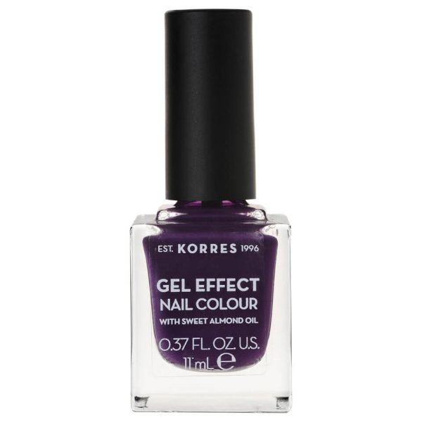 Korres Natural Gel Effect Nail Colour Violet Garden 11 Ml