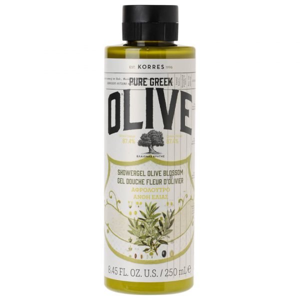 Korres Natural Pure Greek Olive And Olive Blossom Shower Gel 250 Ml