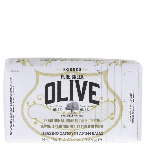 Korres Natural Pure Greek Olive And Olive Blossom Soap 125 G