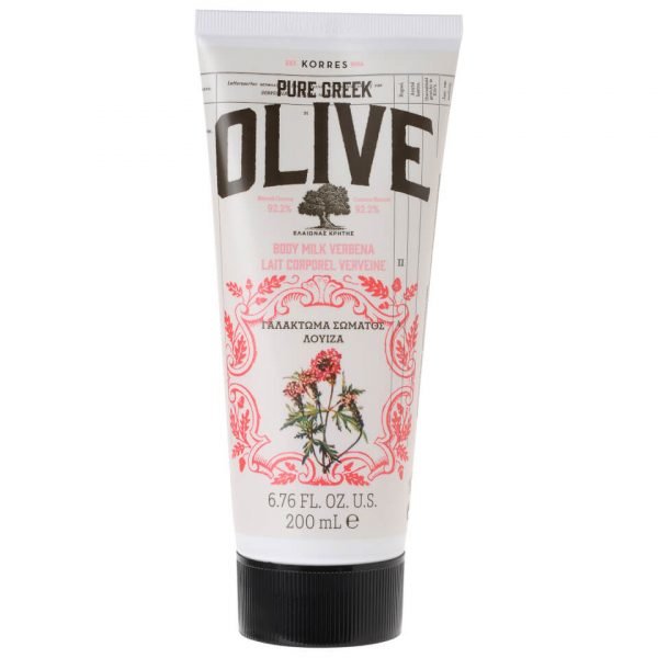 Korres Natural Pure Greek Olive And Verbena Body Cream 200 Ml