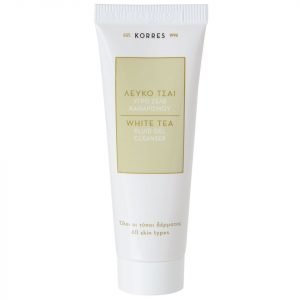 Korres Natural White Tea Facial Fluid Gel Cleanser Travel Size 16 Ml