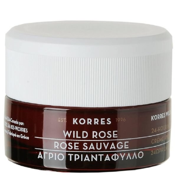 Korres Natural Wild Rose Brightening Day Cream For Normal / Dry Skin 40 Ml