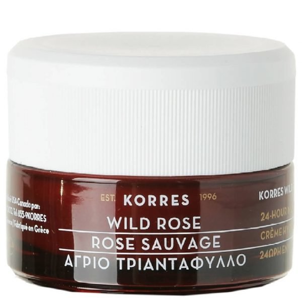 Korres Natural Wild Rose Brightening Day Cream For Oily / Combination Skin 40 Ml