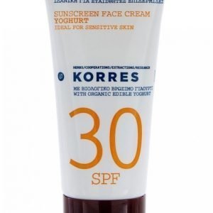 Korres Suncare Face Youghurt Spf 30 50 Ml Aurinkovoide