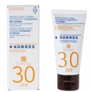 Korres Tinted Suncare Youghurt Spf 30 50 Ml Aurinkovoide