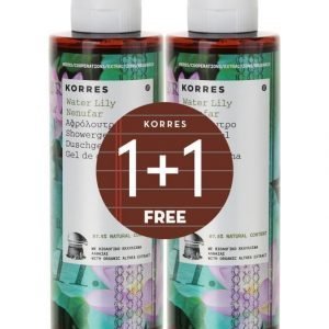 Korres Water Lily Showergel Suihkugeeli 2 X 250 ml