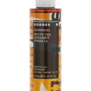 Korres White Tea & Bergamot & Freesia Suihkugeeli 250 ml