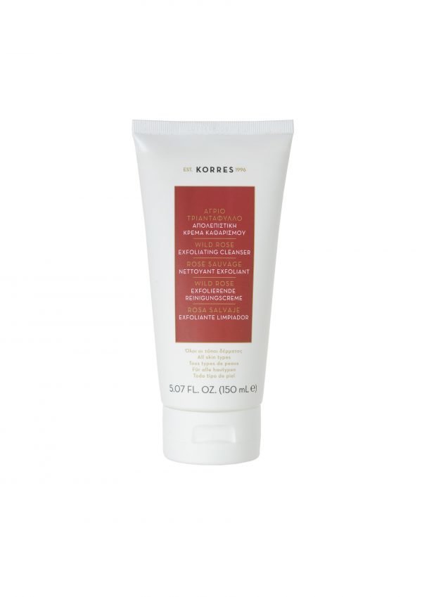 Korres Wild Rose Exfoliating Cleanser 150ml Puhdistusvoide