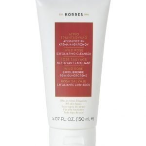 Korres Wild Rose Kevyesti Kuoriva Puhdistusvoide 150 ml