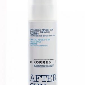 Korres Youghurt Cooling Body After Sun Gel 150 Ml Aurinkovoide