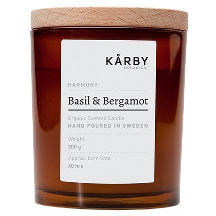 Kårby Organics Original Candle Basil & Bergamot