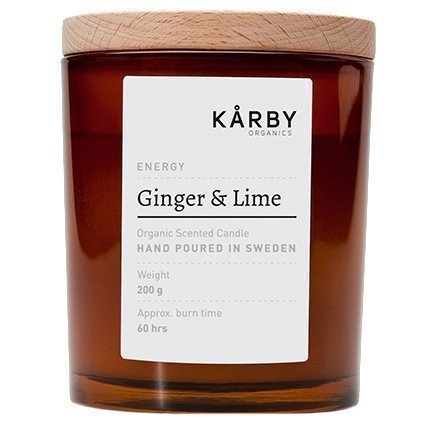 Kårby Organics Original Candle Ginger & Lime